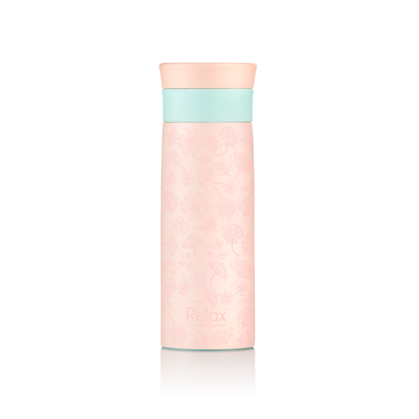 RELAX 400ML VAYSE STAINLESS STEEL THERMAL FLASK - LADY ROSE