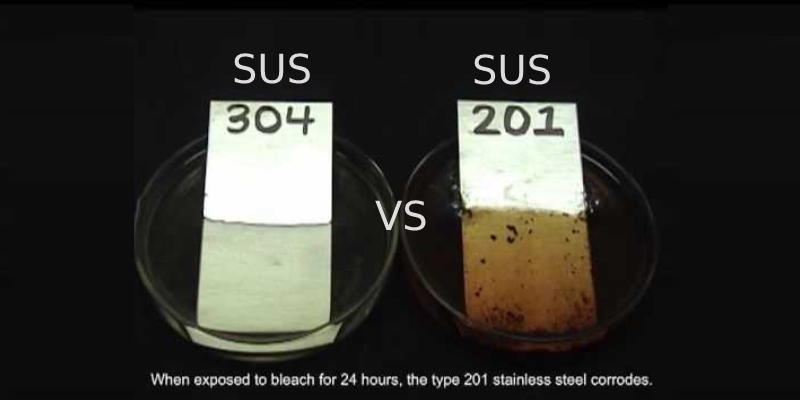 Stainless Steel 201 vs Stainless Steel 304 – Relaxbottles