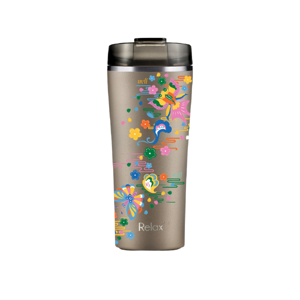 RELAX X MELL 480ML EXECUTIVE STAINLESS STEEL THERMAL TUMBLER - WG3