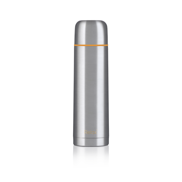 RELAX 1000ML UTILITAIRE STAINLESS STEEL THERMAL FLASK - ORANGE