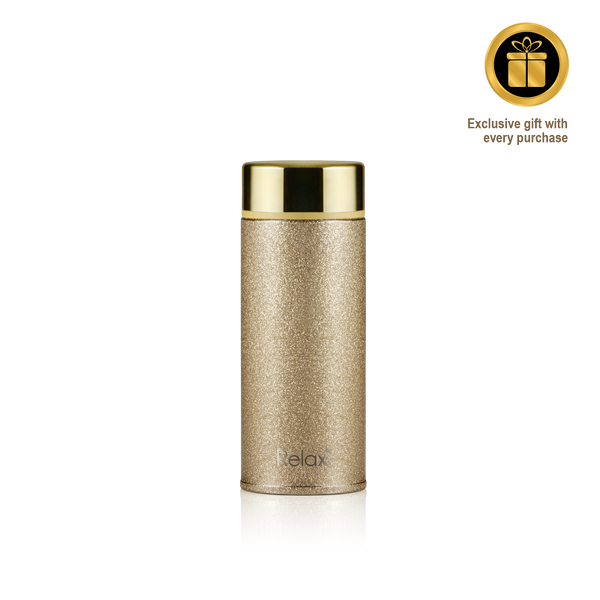 RELAX 250ML CHERIE STAINLESS STEEL THERMAL FLASK - GOLDEN RULE