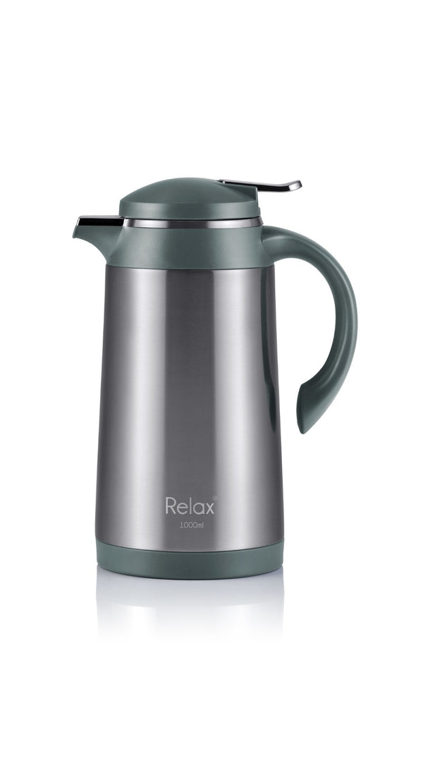 RELAX 1000ML Stainless Steel Thermal Carafe - Light Green