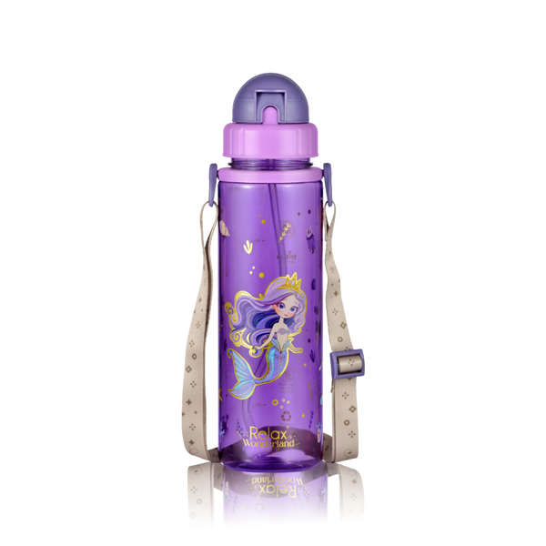 RELAX WONDERLAND 550ML EDEN TRITAN KIDS WATER BOTTLE - QUEEN SOPHIA