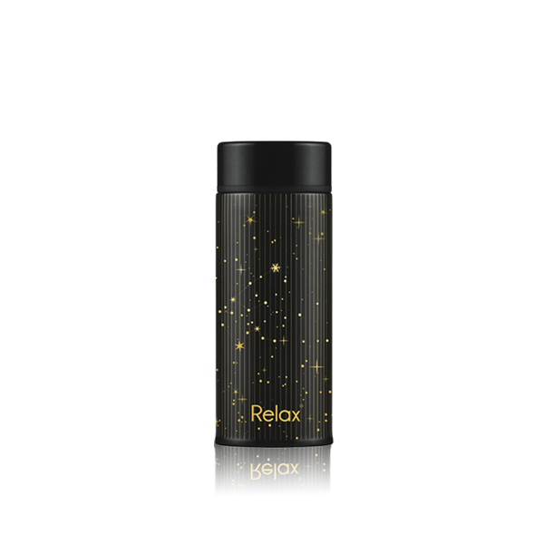 RELAX STARRY NIGHT COLLECTION 250ML CHERIE STAINLESS STEEL THERMAL FLASK - DARK DESIRE