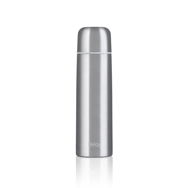 RELAX 1000ML UTILITAIRE STAINLESS STEEL THERMAL FLASK WITH FREE POUCH