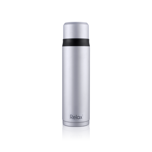 RELAX 750ML 18.8 STAINLESS STEEL THERMAL FLASK WITH FREE POUCH
